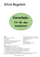 Vorschau - Arbeitsblätter - Vorschule: Mein Name (Probeseite) - Deckblatt