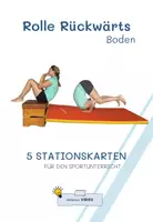Vorschau - Arbeitsblätter - Rolle rückwärts: Stationskarten für den Sportunterricht - Deckblatt