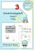 Vorschau - Arbeitsblätter - Wiederholungsheft/Übungsheft Klasse 3 Mathe (Fit für die 4.Klasse) - Deckblatt