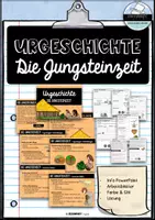Vorschau - Stundenentwürfe - Urgechichte - Die Jungsteinzeit - Deckblatt