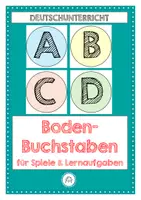 Vorschau - Spiele - Boden- Buchstaben von A bis Z - Deckblatt