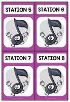 Vorschau - Stationenlernen - NOTEN- & PAUSENWERTE - Stationenkarten - Seite 2