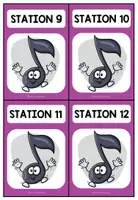 Vorschau - Stationenlernen - NOTEN- & PAUSENWERTE - Stationenkarten - Seite 3