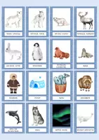 Προεπισκόπηση - Flashcards - Γλωσσικό παιχνίδι για τον Βόρειο και τον Νότιο Πόλο - Σελίδα 2
