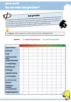Vorschau - Arbeitsblätter - Was sind meine Energieräuber? (Thema Gesundheit) - Seite 1