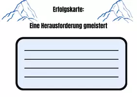 Vorschau - Bildkarten - Erfolgskarten für Erfolgsrunden - Seite 1