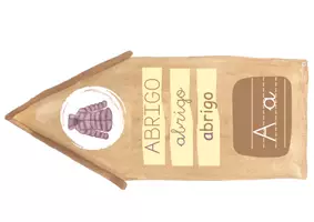Vista previa - Refuerzo / NEE / Materiales de apoyo - ABECEDARIO - Wooden - Invierno. - página 3