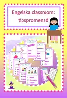 förhandsvisning - Engelska classroom tipspromenad ny bild - försättsblad