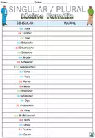Vorschau - Arbeitsblätter - Singular / Plural "Meine Familie" DaZ / DaF / Deutsch - Seite 3