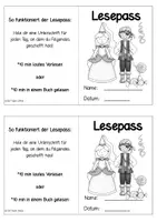 Vorschau - Aufgabenkarten - Lesepass - Karneval / Fasching / Fasnet - Seite 3