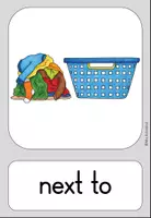 Vorschau - Arbeitsblätter - Clothes Kleidung Präpositionen prepositions Bildkarten Arbeitsblätter - Englisch - Seite 3