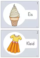 Vorschau - Arbeitsblätter - Schleichdiktat - Wörter mit Ei/ei (1.Klasse) - Seite 1