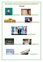 Vorschau - Arbeitsblätter - Zusammengesetzte Adjektive (Bildmaterial und Arbeitsblätter) - Seite 2