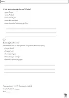 Vorschau - Klassenarbeiten - Klassenarbeit Deutsch Klasse 4 - Satzglieder bestimmen - Seite 2