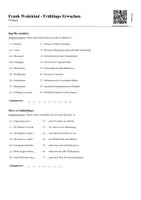 Vorschau - Arbeitsblätter - Wedekind - Frühlings Erwachen (Lernsong + Übungen) - Seite 1