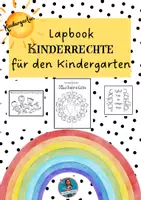 Vorschau - Mal- und Bastelvorlagen - Lapbook Kinderrechte für den Kindergarten I Kinderrechte für die Kleinsten - Deckblatt