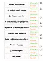 Vista previa - Juegos / Gamificación - Tarjetas determinante o pronombre - página 2