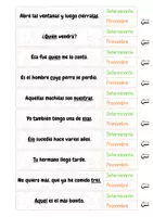 Vista previa - Juegos / Gamificación - Tarjetas determinante o pronombre - página 3