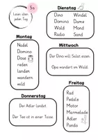 Vorschau - Arbeitsblätter - Lesen üben jeden Tag 5 - Deckblatt