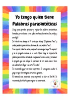 Vista previa - Juegos / Gamificación - Yo tengo quién tiene Palabras Parasintéticas - página 1