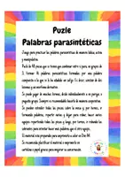 Vista previa - Juegos / Gamificación - Bundle palabras parasintéticas - página 2