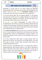 Vorschau - Arbeitsblätter - Mülltrennung und Müllverwertung AB mit Lösungen - Seite 1