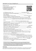 Vorschau - Arbeitsblätter - Arbeitsblätter zum Thema "Pfeilgiftfrosch" + Lösung & MP3 + Infografik - Deckblatt
