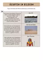 Vorschau - Stationenlernen - Stationenbetrieb zum alten Ägypten mit Lösungen - Seite 1