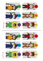 Vorschau - Spiele - Spiel: Ziffern erkennen (Kindergarten & Anfangsunterricht / Fasching, Karneval, Fasnacht) - Seite 3