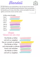 Vorschau - Arbeitsblätter - Lerntheke- Gedichte selbst verfassen - Seite 3