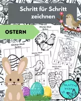 Vorschau - Arbeitsblätter - Kunst: Schritt für Schritt zeichnen: Ostern - Deckblatt