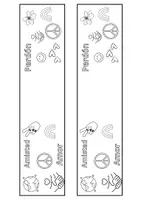 Vista previa - Manualidades / Dibujos para colorear - Pulseras día de la paz - página 3