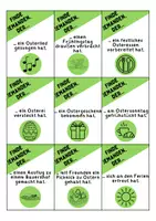 Vorschau - Arbeitsblätter - Mitschüler Bingo Ostern - DaZ/DaF, Deutsch (Klassenspiel) - Finde jemanden, der… - Seite 2