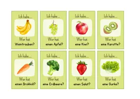 Vorschau - Spiele - Materialpaket Lesespiele - Frühling, Tiere, Obst&Gemüse - Seite 2