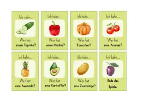 Vorschau - Spiele - Materialpaket Lesespiele - Frühling, Tiere, Obst&Gemüse - Seite 3