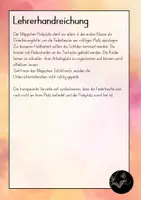 Vorschau - Poster - Mäppchenparkplatz Waschbär – Tischschild Waschbärklasse - Seite 1