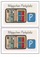 Vorschau - Poster - Mäppchenparkplatz Waschbär – Tischschild Waschbärklasse - Seite 2