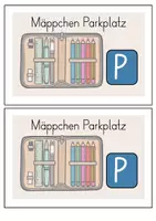 Vorschau - Poster - Mäppchenparkplatz Waschbär – Tischschild Waschbärklasse - Seite 3