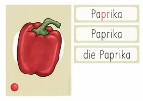 Vorschau - Fördermaterial/Inklusion - Bildkarten - Gemüse (DAZ/DAF) - Seite 3