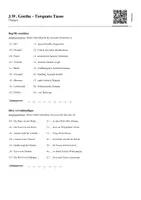Vorschau - Stundenentwürfe - Goethe - Torquato Tasso (Lernsong + Übungen) - Seite 1