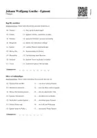 Vorschau - Stundenentwürfe - Goethe - Egmont (Lernsong + Übungen) - Seite 1