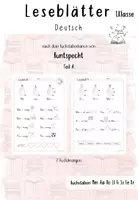 Vorschau - Arbeitsblätter - Leseblätter für die 1.Klasse - Fibel Buntspecht (Teil A) - Deckblatt