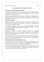 Vorschau - Stundenentwürfe - Informationen und Bewegung - Einführung in die Psychologie - Seite 3