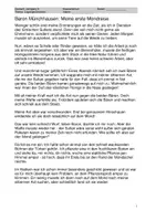Vorschau - Klassenarbeiten - Klassenarbeit: Lügengeschichte untersuchen 🎩📜✨ „Meine erste Mondreise“ von Baron Münchhausen - Seite 1