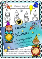 Vorschau - Arbeitsblätter - Silvester & Neujahr LOGICAL zweifach differenziert - Deckblatt