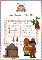Vorschau - Merkblätter - Handa's Surprise - Word Mat - Deckblatt
