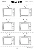 Vorschau - Mal- und Bastelvorlagen - Artikulation SCH - FILM AB! - Seite 2