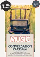 Vorschau - Anderer Materialtyp - Music- Middle/High School Conversation Package - Deckblatt