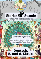 Vorschau - Mal- und Bastelvorlagen - Karneval & Fasching – Wachsendes Materialpaket - Seite 1