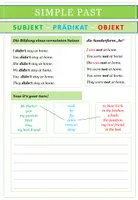 Vorschau - Arbeitsblätter - Englisch: Simple Past - Übersicht - Seite 3